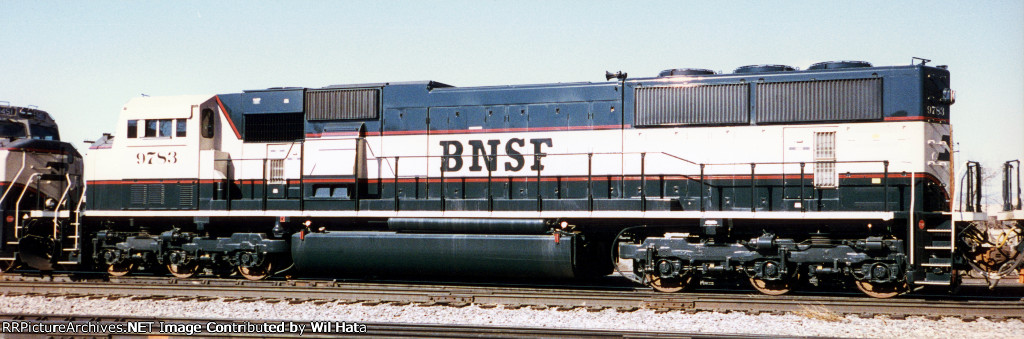 BNSF SD70MAC 9783